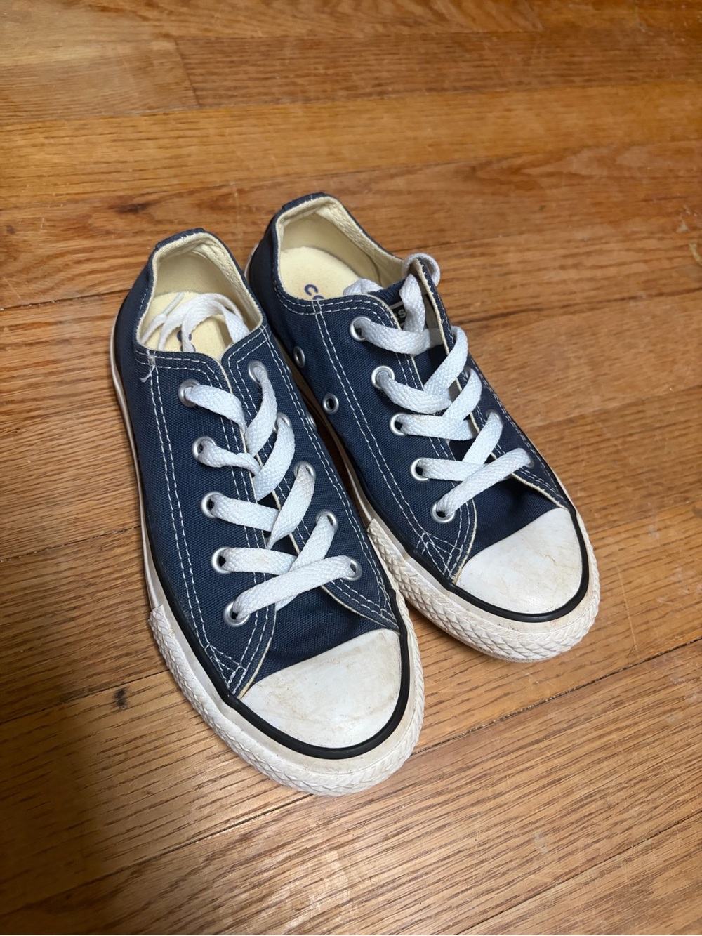 Kids Low Top Navy Converse